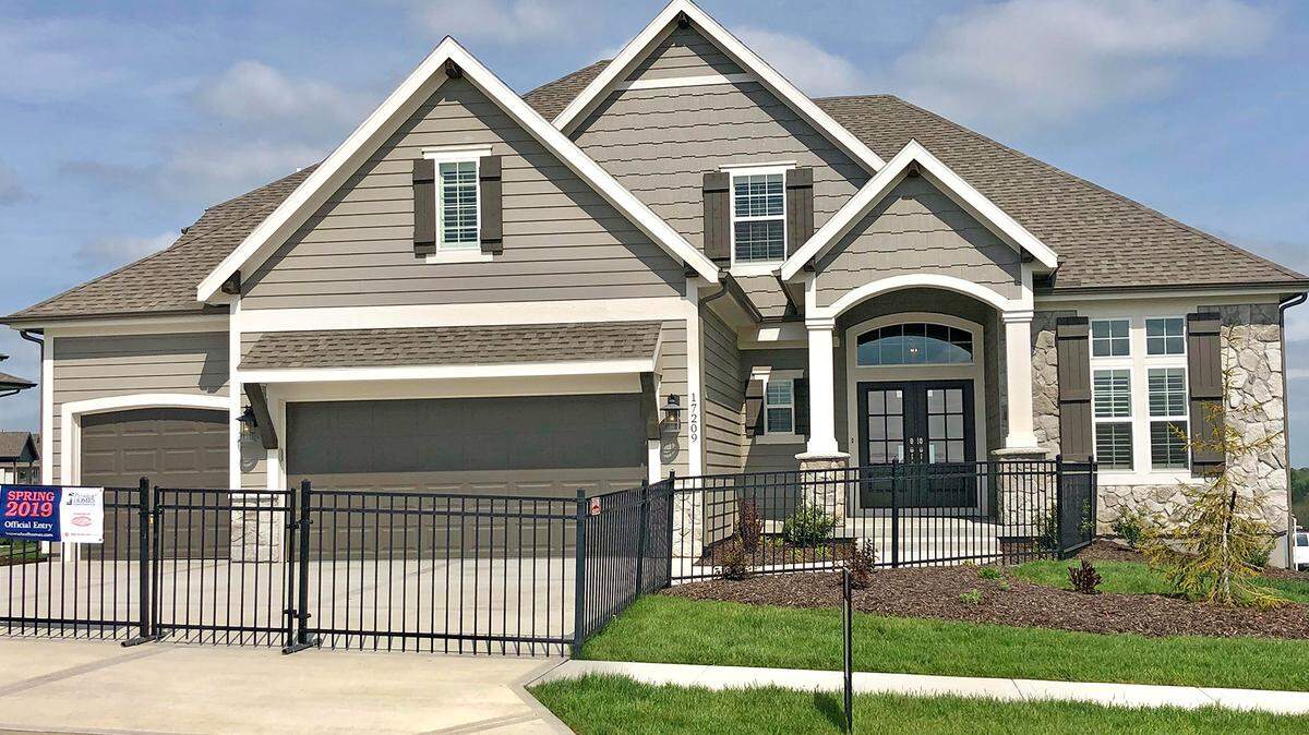 James Engle Custom Homes’ Laurel 1½-story home, a second place winner for Distinctive Design, is open daily at 17209 Bradshaw. A reproduction of this floor plan with an additional loft is available at 13108 W. 172nd St. and is priced for sale at $564,230 with 45-day delivery available.