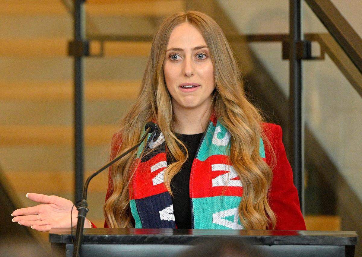 Brittany Matthews, co-owner of the Kansas City Current women’s professional soccer team, had a stellar college soccer career and played professionally in Iceland before moving to Kansas City.