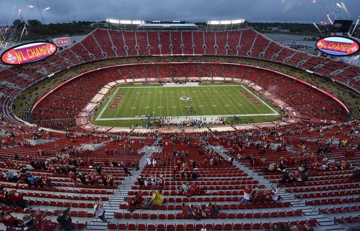 Arrowhead Stadium will be partially filled again for the Chiefs’ regular-season finale Jan. 3 against the Los Angeles Chargers.