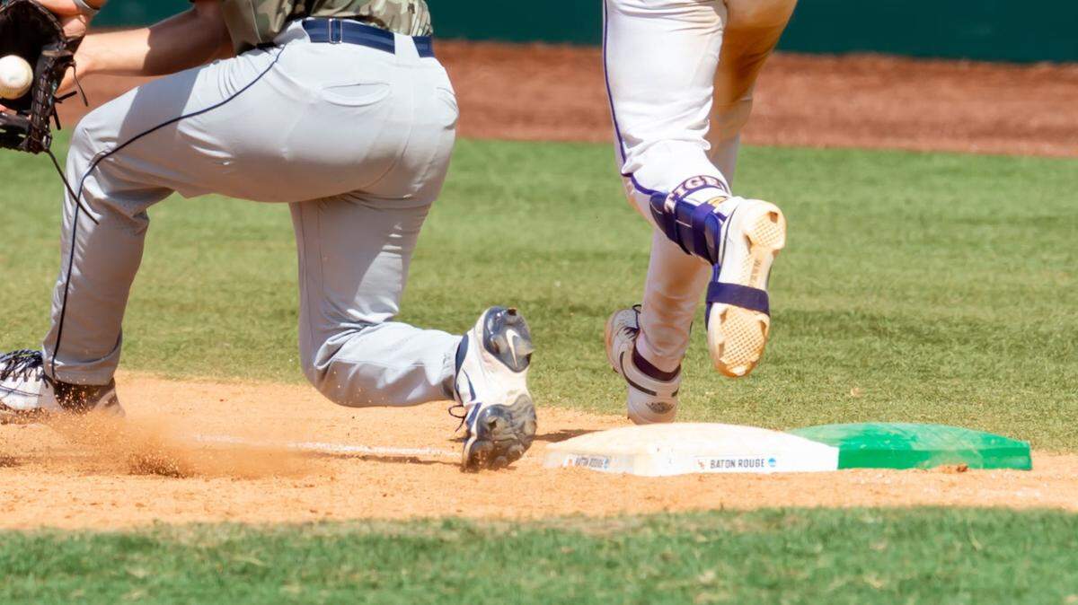 The National Federation of High Schools has adopted use of the double first base for games starting in 2027, following the lead of the NCAA.