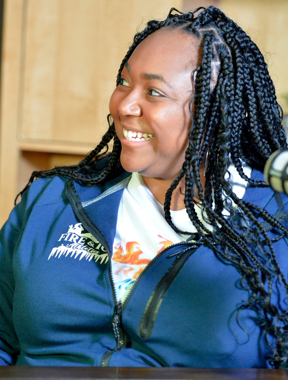 Keshia Shannon is the owner of Fire and Ice Athletic. She has the only Black-owned gymnastics gym in Missouri. She talked with Kansas City Star journalist Allison Dikanovic, about her business. They spoke in the studios of KC GIFT on Prospect Ave.