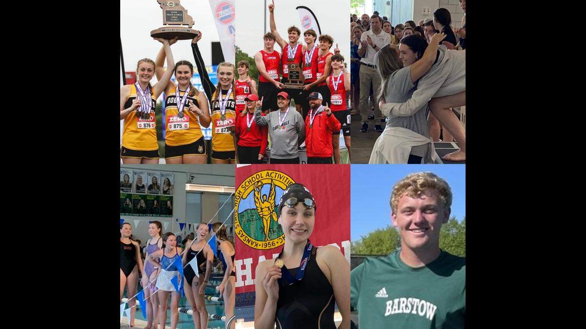 Some scenes from around the state meets and tournaments for Kansas and Missouri high school sports, which continue this week.
