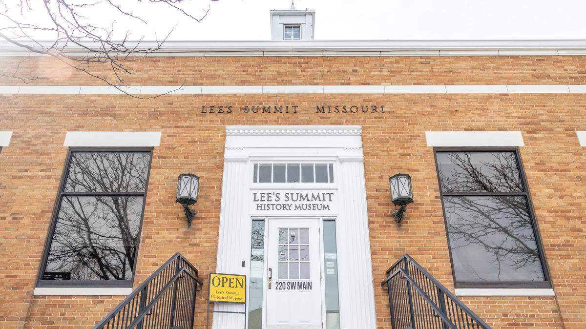 The Lee’s Summit History Museum on Main Street in Lee’s Summit.
