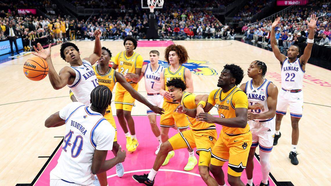 Here’s the outlook for Kansas, Mizzou basketball as March Madness begins