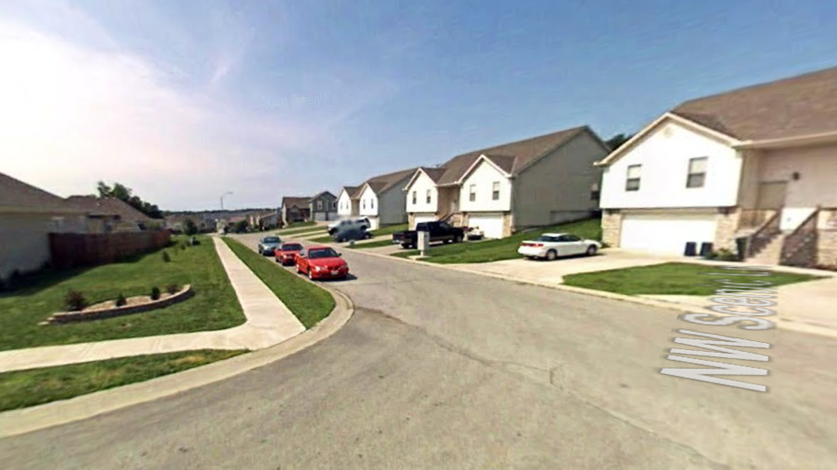 Grain Valley police investigated a fatal shooting at a home in the 700 block of Scenic Lane. This Google Maps Street View image shows the area.
