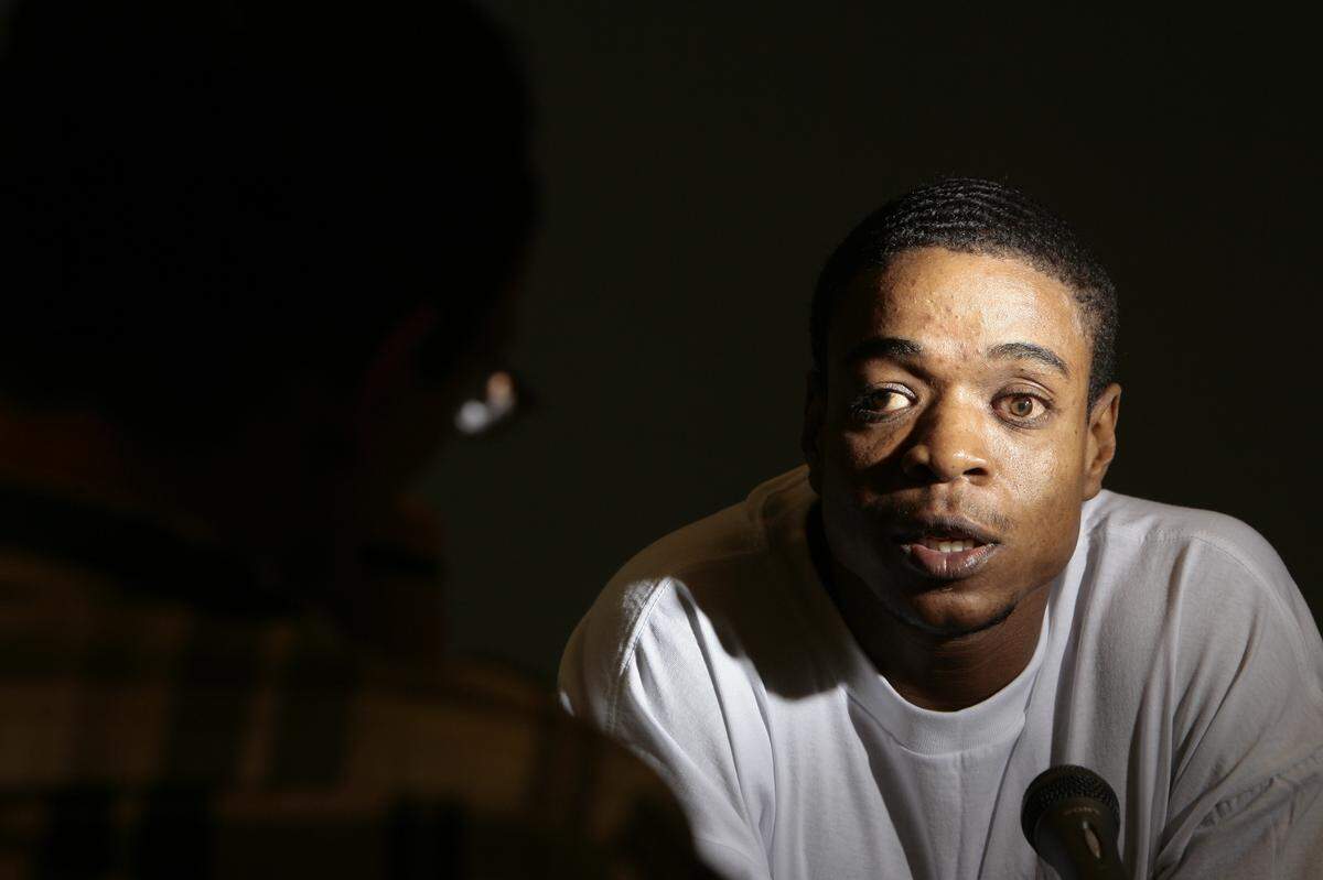 File photo of Keith Carnes, who was an inmate when he was photographed Sept. 10, 2008, at Crossroads Correctional Center, Cameron, Mo. Keith Carnes released from prison in Licking, Missouri, Monday, April 11, after KC charges were dropped.