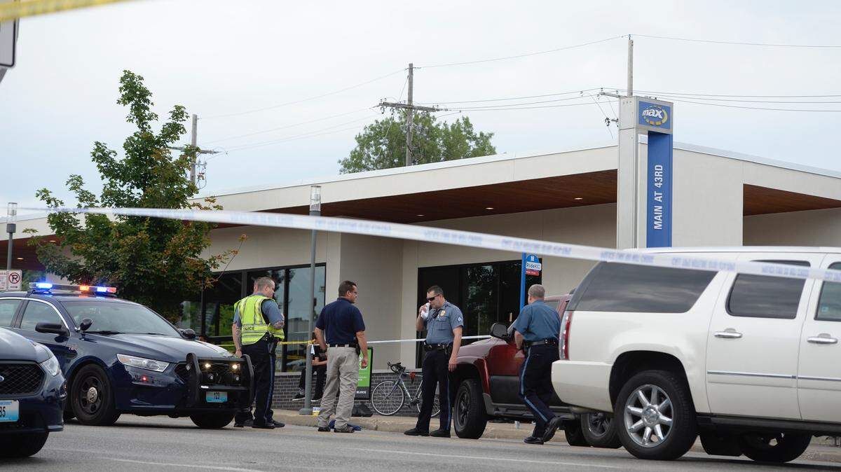 Two pedestrians were hit by a vehicle at 43rd and Main St.