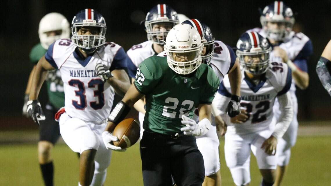 Derby blocks out the noise to reach fourth straight title game