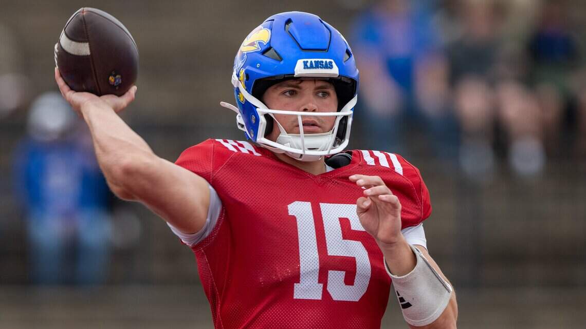 KU football announces captains for 2026 — including candidate for starting QB