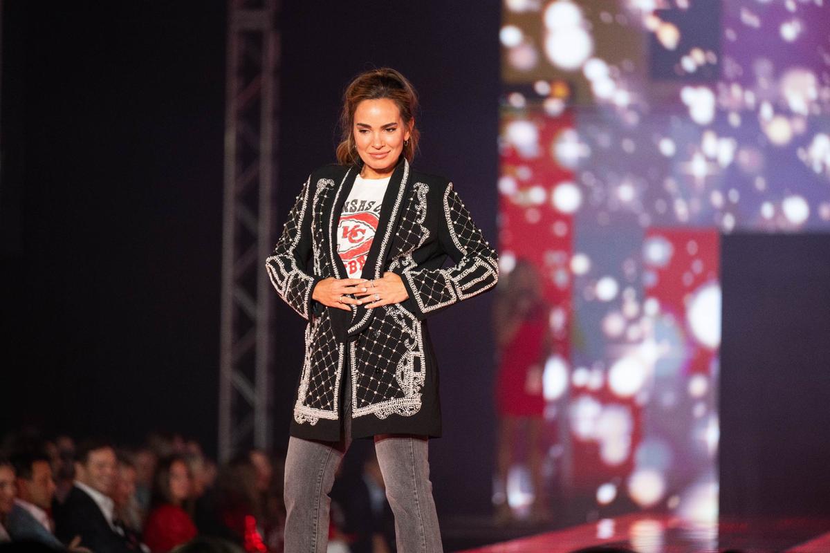 The night included Chiefs-styled fashion from local boutiques Tuesday at the 13th Annual Chiefs Style Lounge at The LEX in downtown Kansas City.