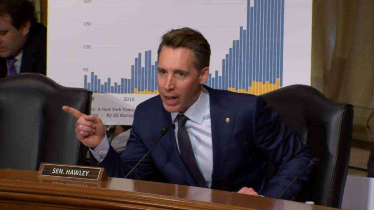 Missouri Sen. Josh Hawley