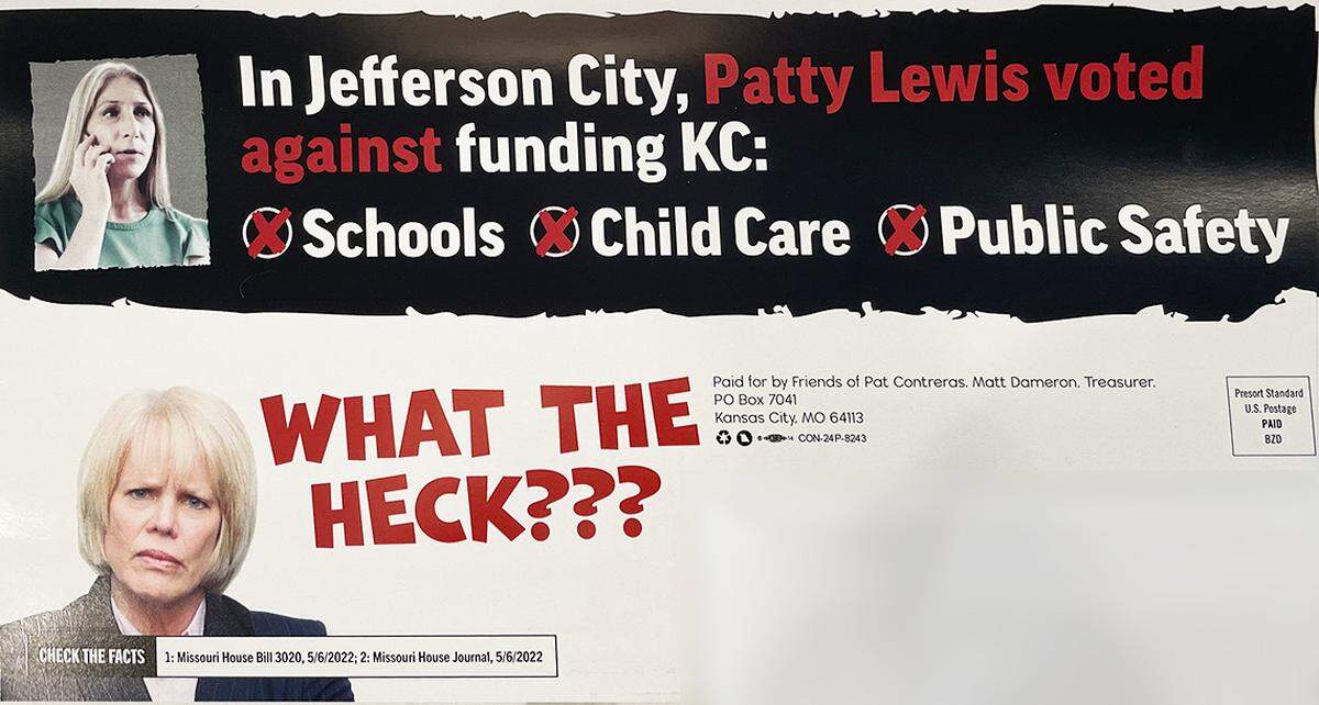 The Pat Contreras campaign is going negative in the primary.