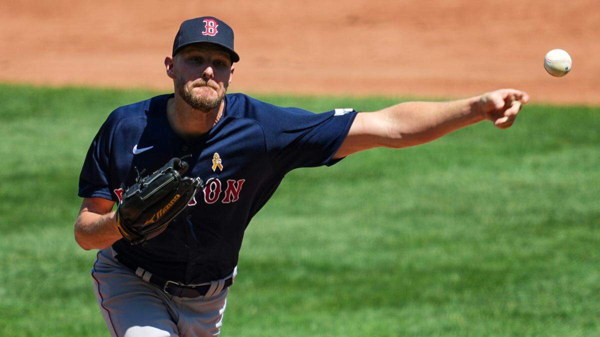 Boston Red Sox pitcher Chris Sale was tough on the Royals Sunday afternoon, allowing just two hits across five innings at Kauffman Stadium.