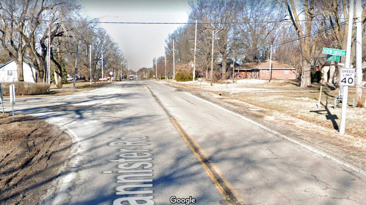 A driver was killed after colliding with a large SUV that had turned in front of him late Wednesday evening, Kansas City police said in a press release. Two teens were taken to the hospital. The crash occurred at Bannister Road and View High Drive. This Google Maps Street View of the area is from 2019.