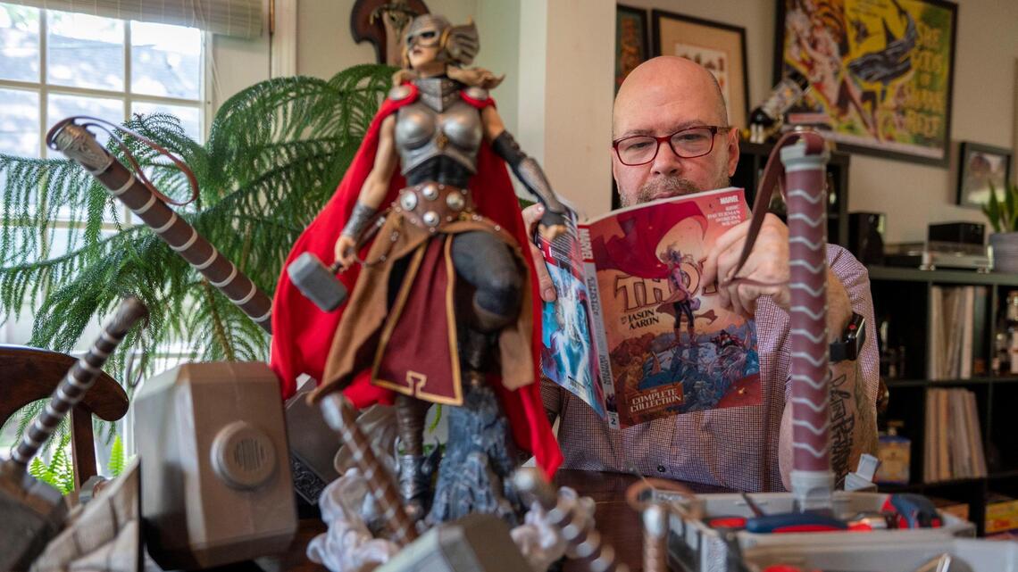Where did Marvel get the plot for next Thor movie? From the mind of Johnson County man