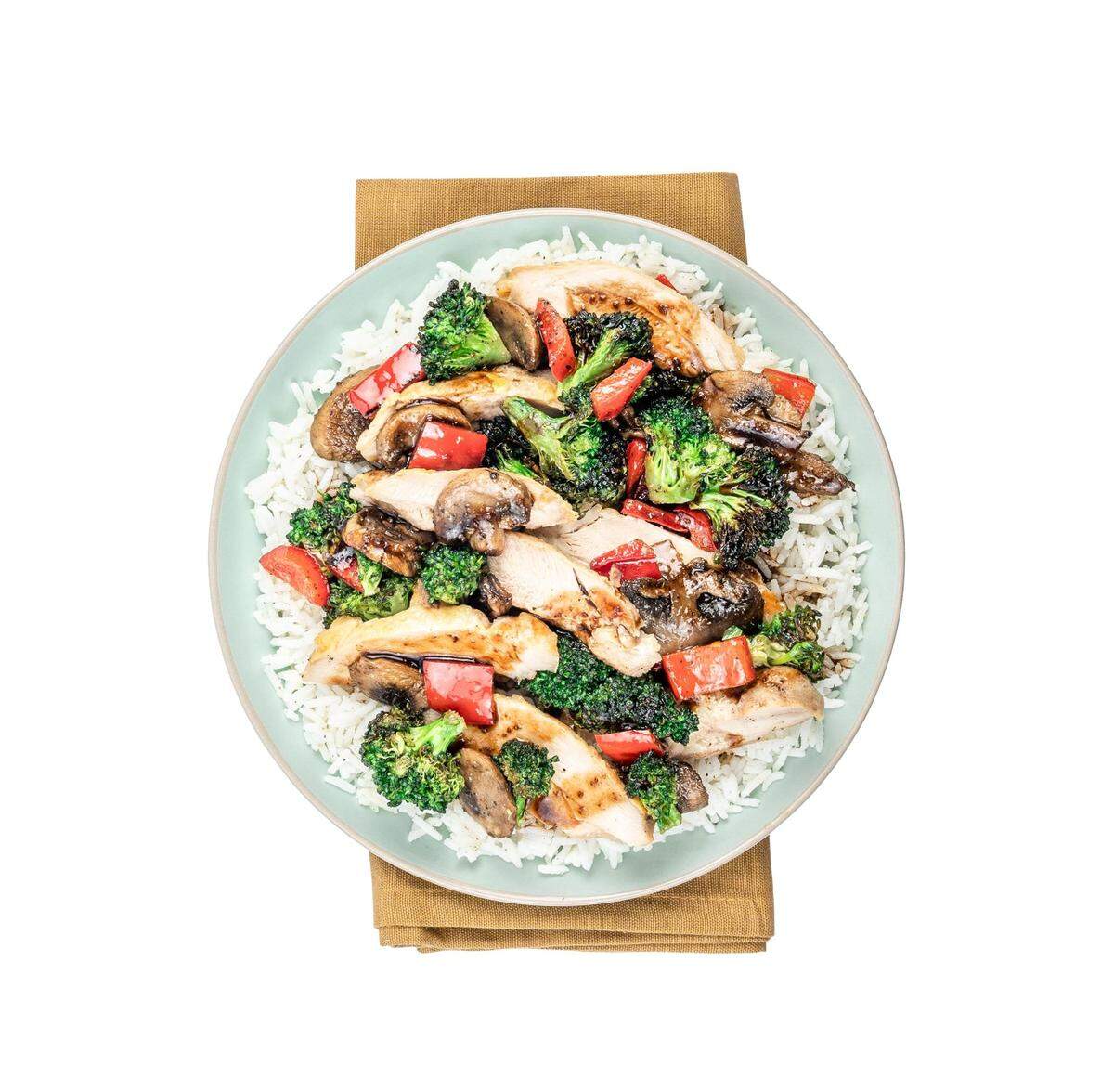 Kitch’s chicken teriyaki bowl.