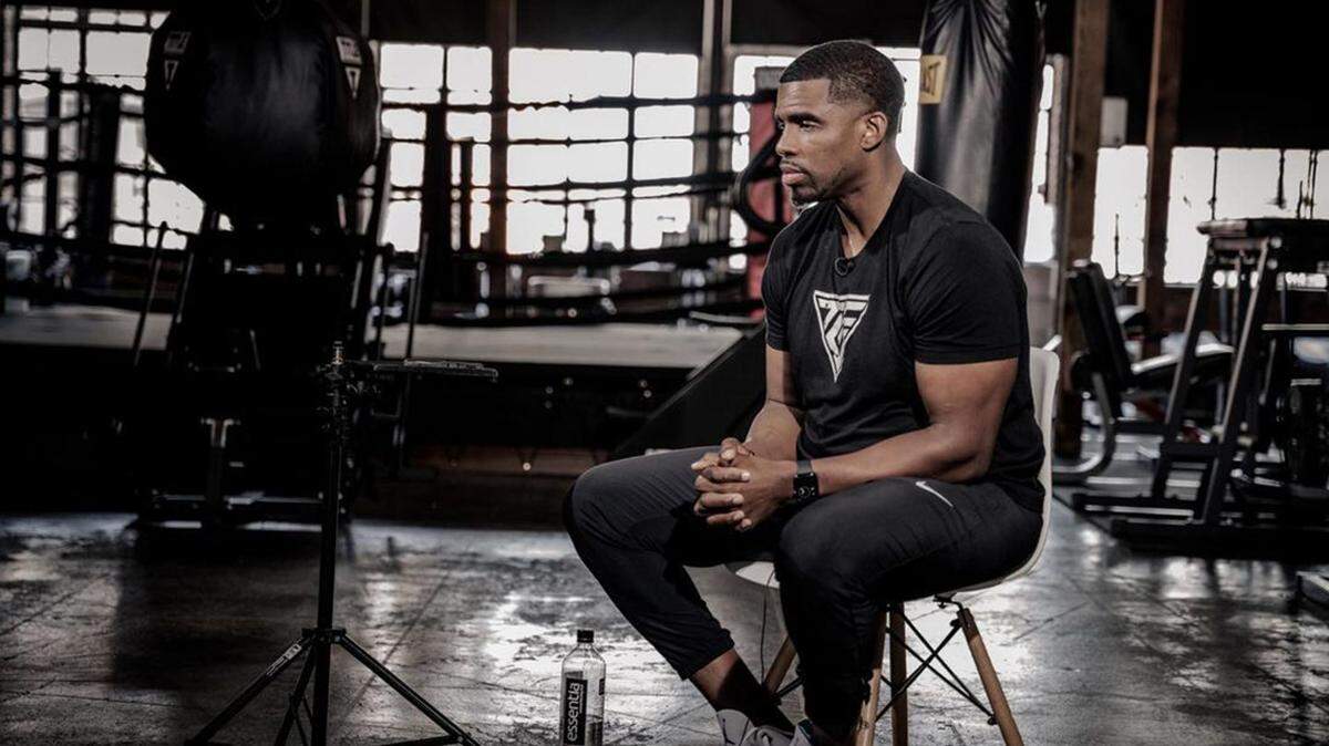 Jabari Washington, owner of Tuf Club in the River Market, took part in a new group discussion called "Black Men, Can We Talk?"