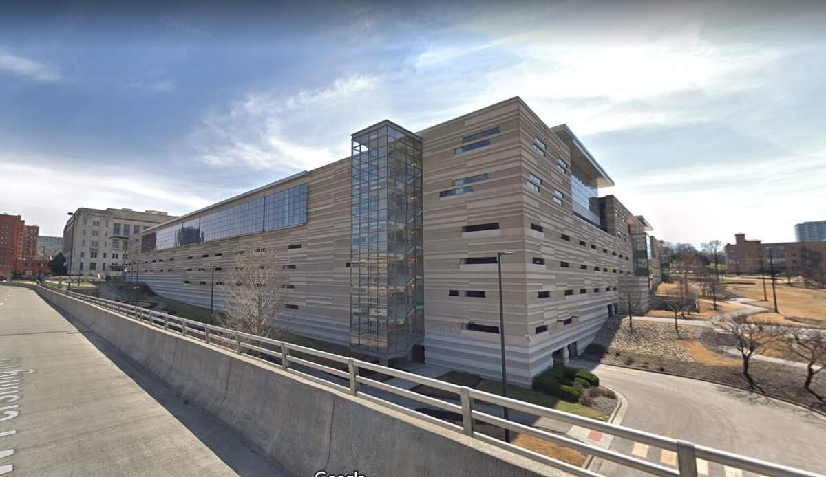 According to the indictment, the defendant was employed as a data transcriber with the IRS at the Kansas City Service Center, 333 W. Pershing Road. This is a Google Maps view of the Kansas City Service Center from April 2019.