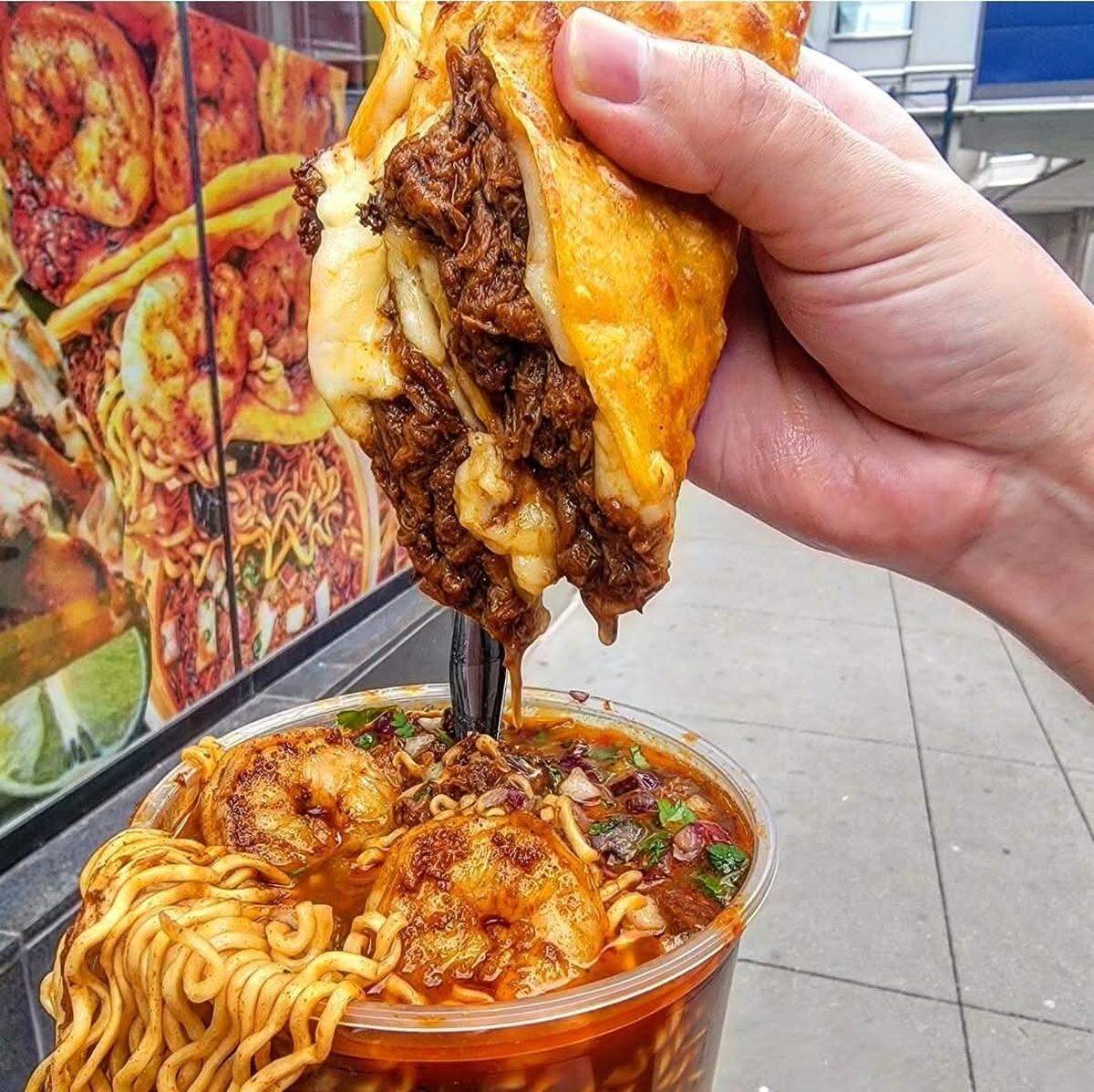 Streats, serving ramen and tacos, has opened in downtown Kansas City.