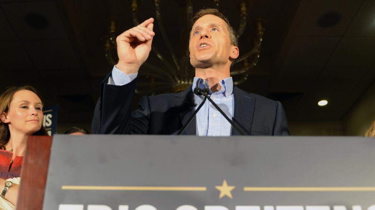 Former Gov. Eric Greitens.