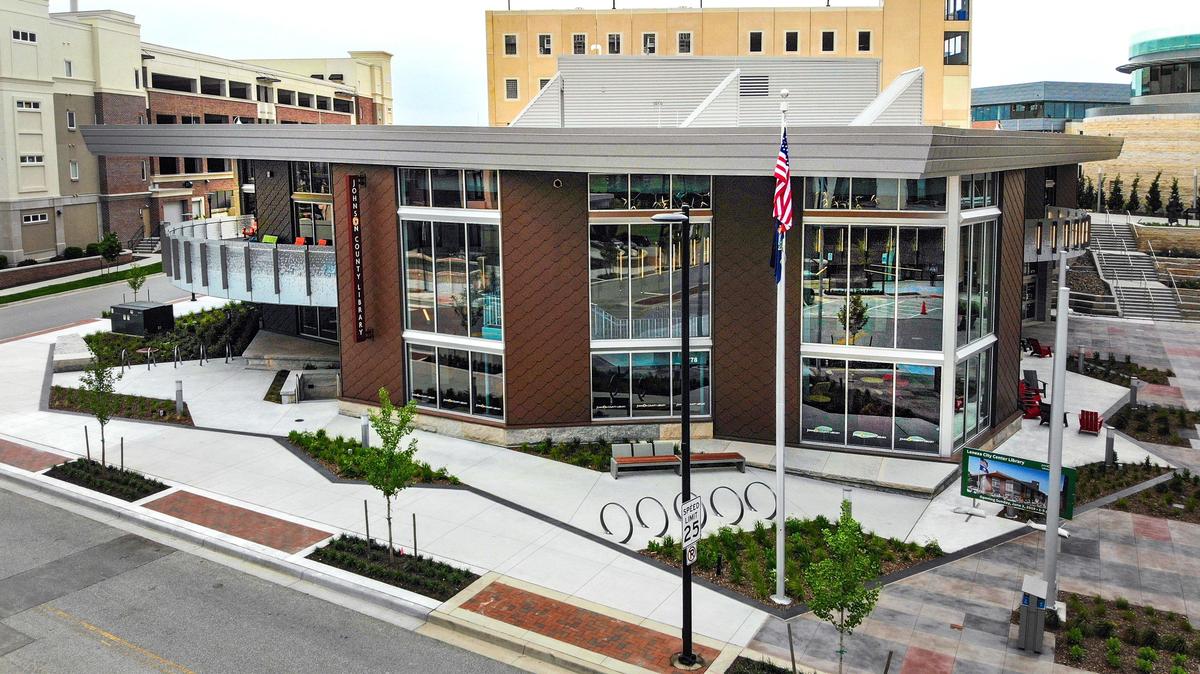 The Lenexa City Center Library