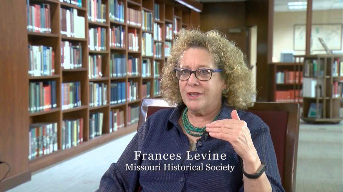 Frances Levine, president of the Missouri Historical Society in St. Louis, plays a key role in the new documentary “The Road to Santa Fe.”