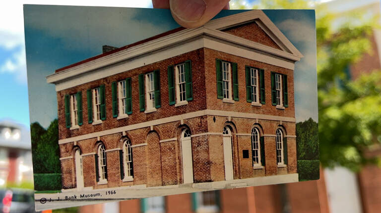 This Liberty bank is now a museum preserving the history of the outlaws who robbed it