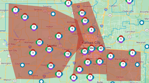 Thousands without power after storms roll through KC area | Kansas City ...