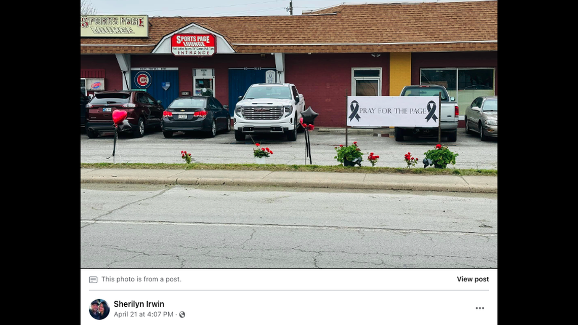 A bartender and customer at Sports Page Lounge in Lawrence, Indiana, died after collapsing from a suspected overdose, police say.
