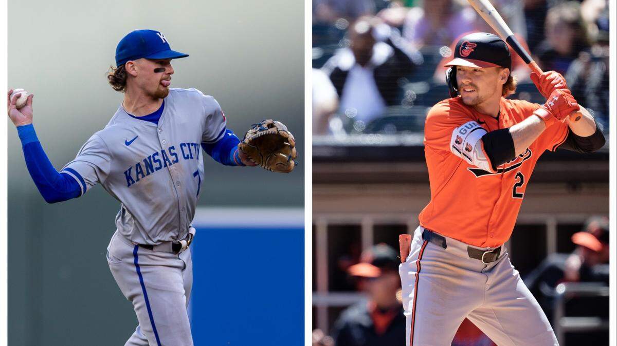 The Royals’ Bobby Witt Jr. and Orioles’ Gunnar Henderson are two of the best players in Major League Baseball. And both are shortstops.
