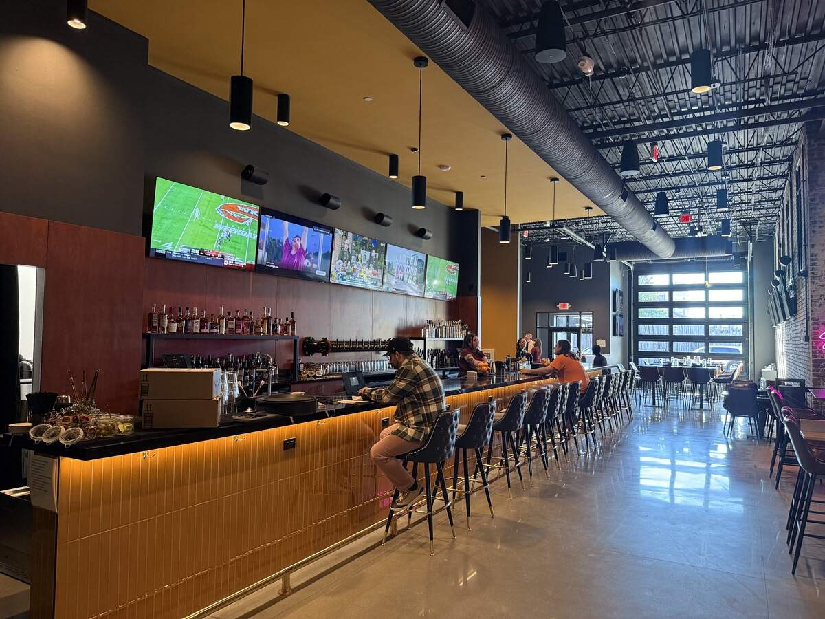 Arrow Dart Club offers bites and beverages.