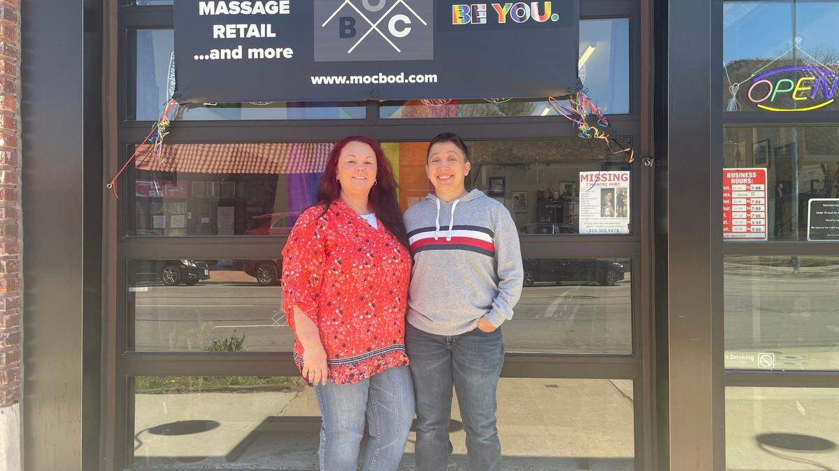 Charlie and Christy Vincent opened MOC BOD in February at 5507 Troost Ave. The shop centralizes goods and services that cater largely to masculine-presenting women.