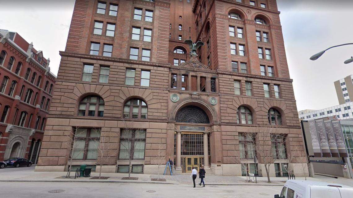 The Diocese of Kansas City-St. Joseph Catholic Center at 20 W. Ninth Street, Kansas City, is pictured in a Google Maps Street View image.