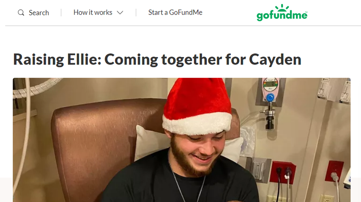 Cayden M. S. Johnson, 18, became a new father just weeks before he was the passenger in a crash in Kansas City that took his life. Now family is asking for help through a GoFundMe.