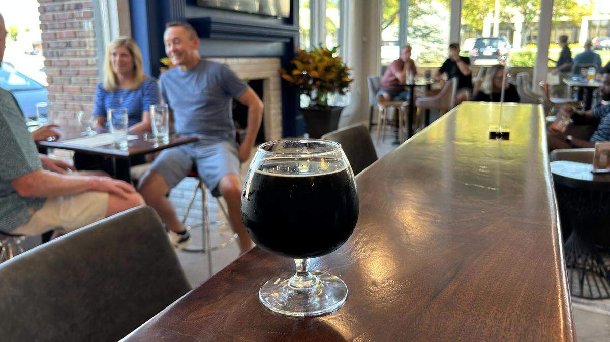 The milk stout in Overland Park’s Discourse Brewing is one of many brews on the menu.