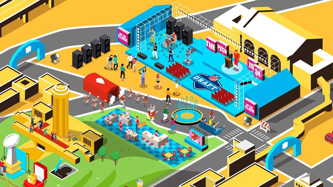 The 2023 NFL Draft Experience is here.  Our interactive map gives you all the details