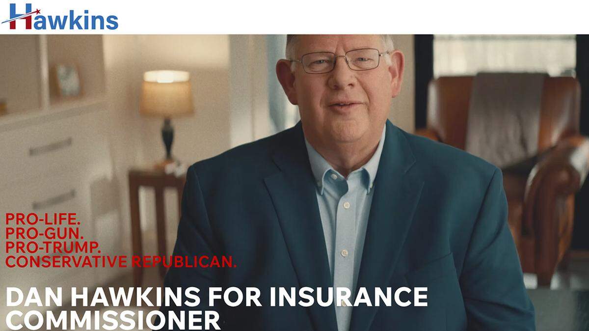 House Speaker Dan Hawkins says it’s a priority, and goes all Trumpy on his campaign website.