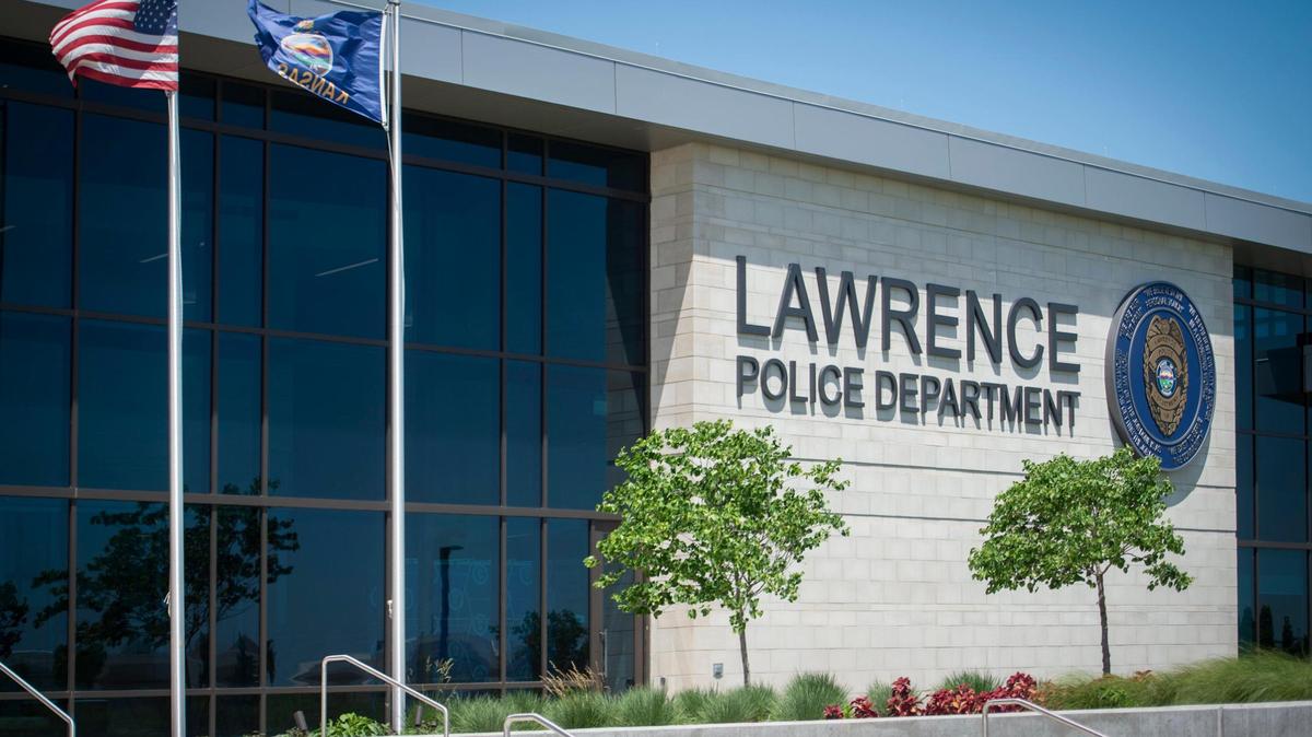 Lawrence Police Department Headquarters in Lawrence, Kansas.