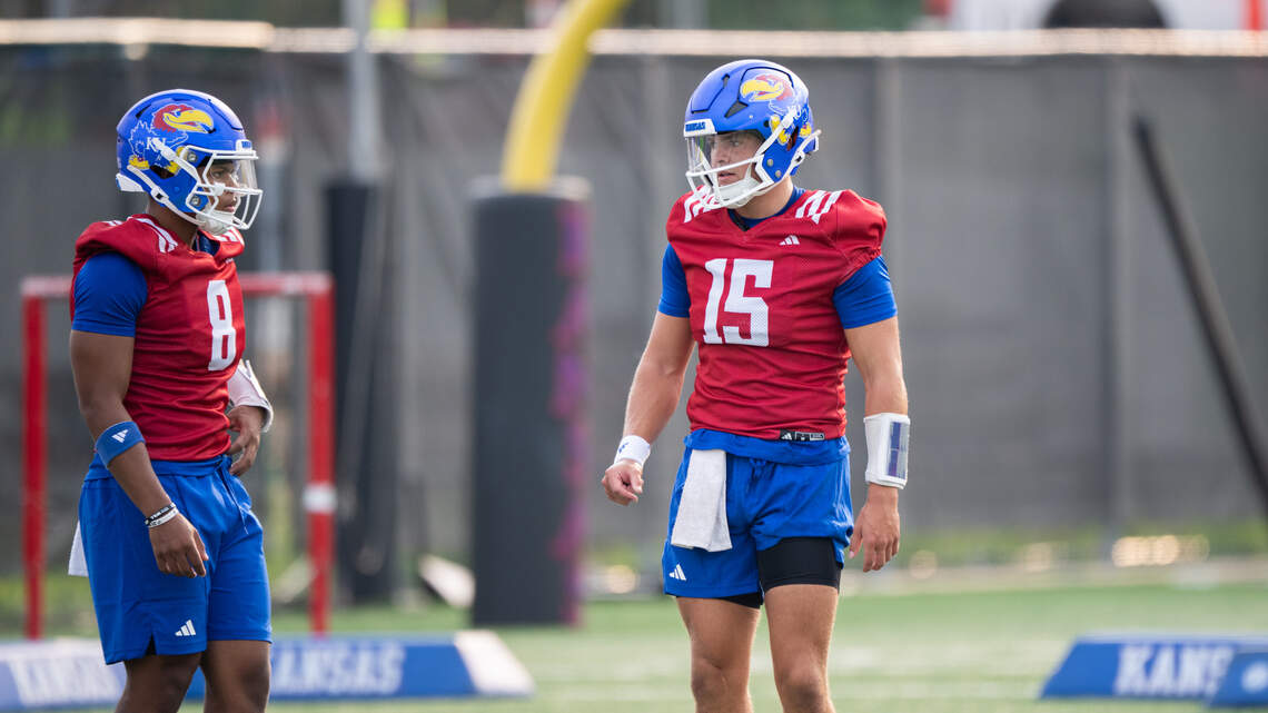 How Cole Ballard and Isaiah Marshall are approaching the KU football QB battle