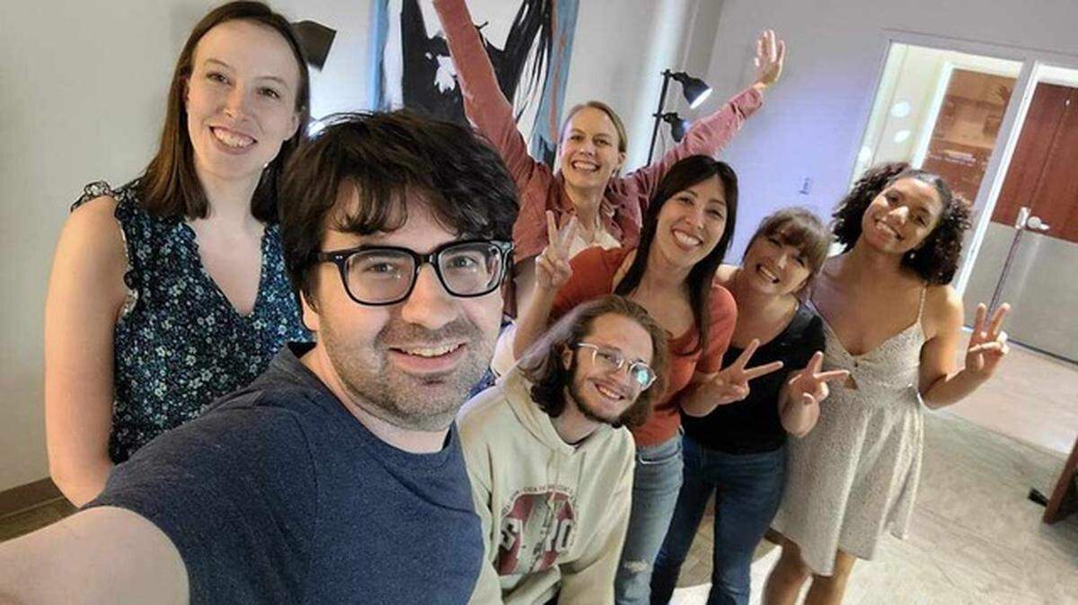 L. Tanner Smith, front, makes independent movies with help from his friends and others on what he calls “the Walmart budget.” But two of his films will be shown at the Kansas City FilmFest International, which will run April 11-14 at the AMC Ward Parkway 14.