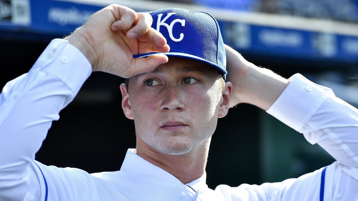 Right-handed pitcher Brady Singer, the Kansas City Royals’ top pick in baseball’s 2018 draft.