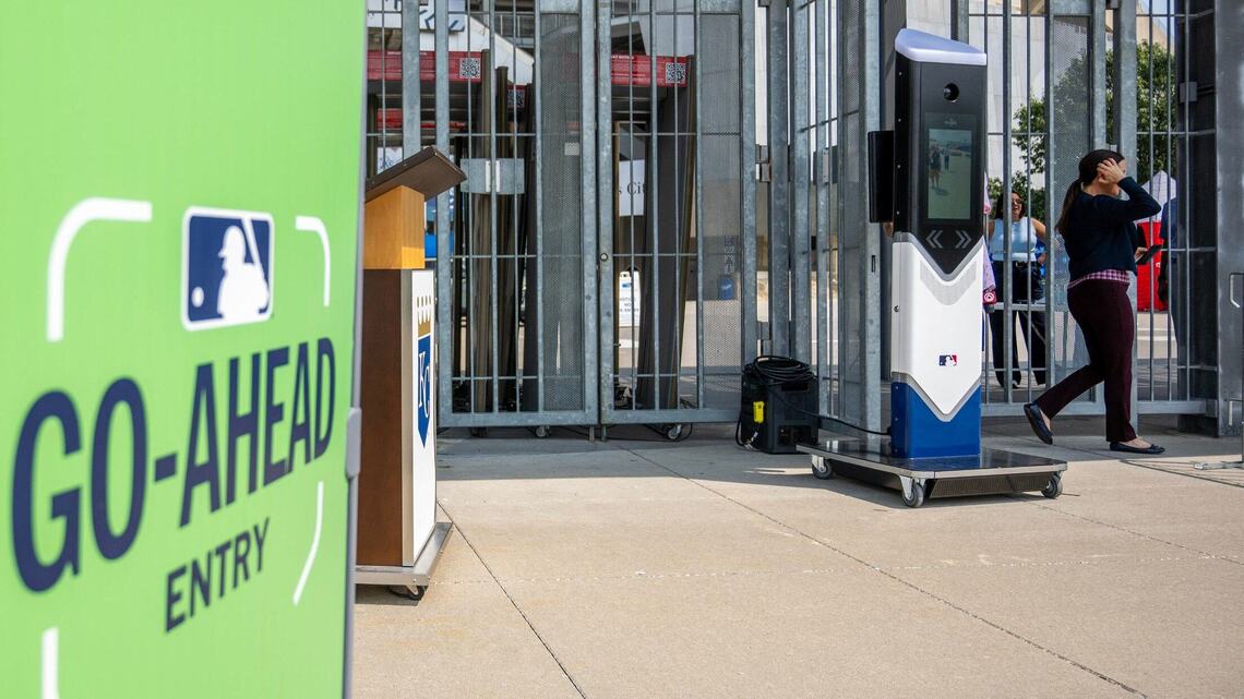 How does the KC Royals’ new facial recognition entry system change games for fans?