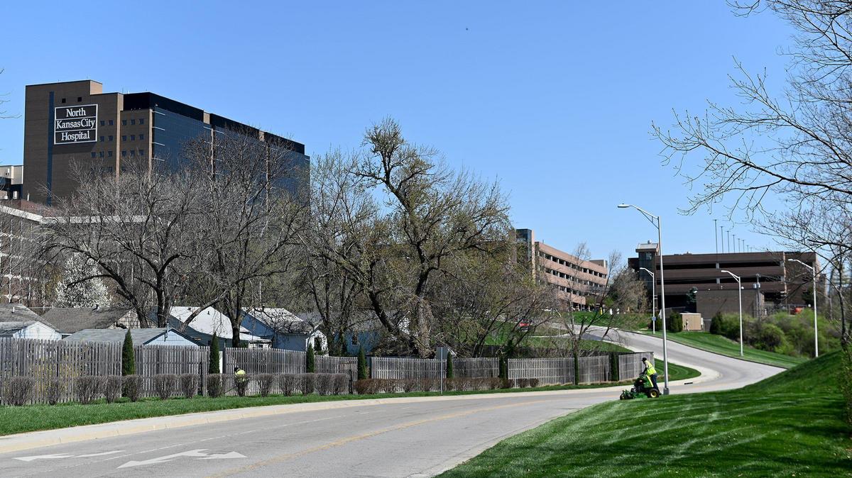 North Kansas City Hospital, as seen in a file photo from March 31, 2020.