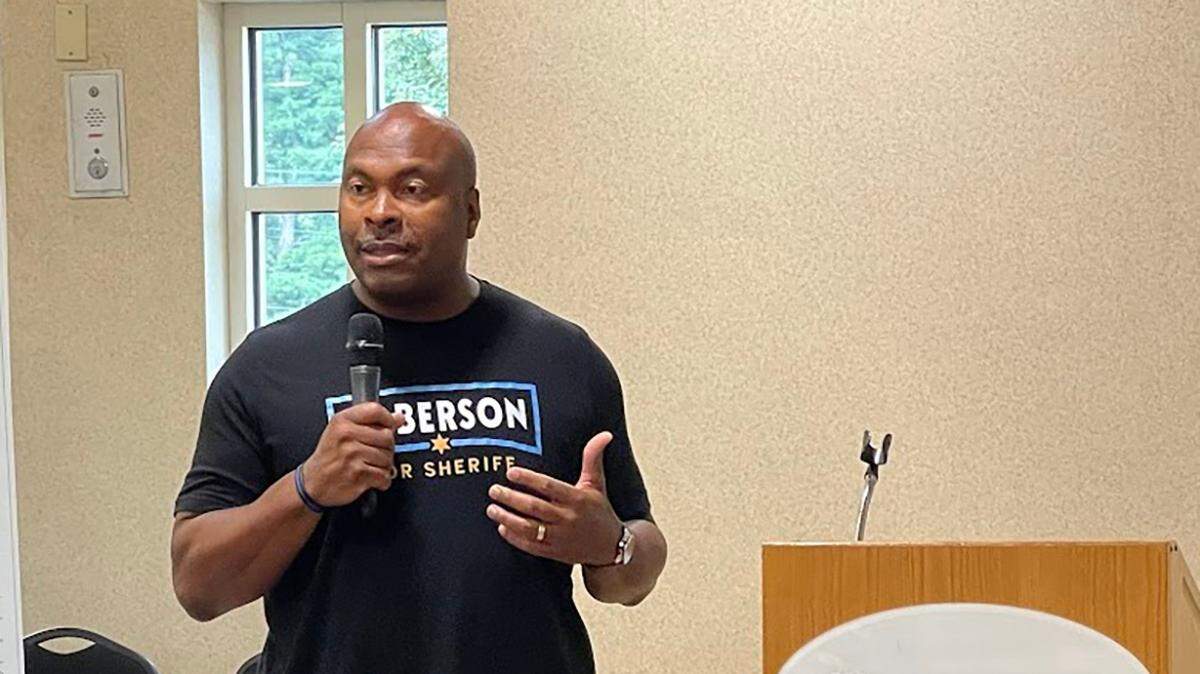 Prairie Village Police Chief Byron Roberson makes history as the affluent county’s first African American sheriff. It’s overdue.