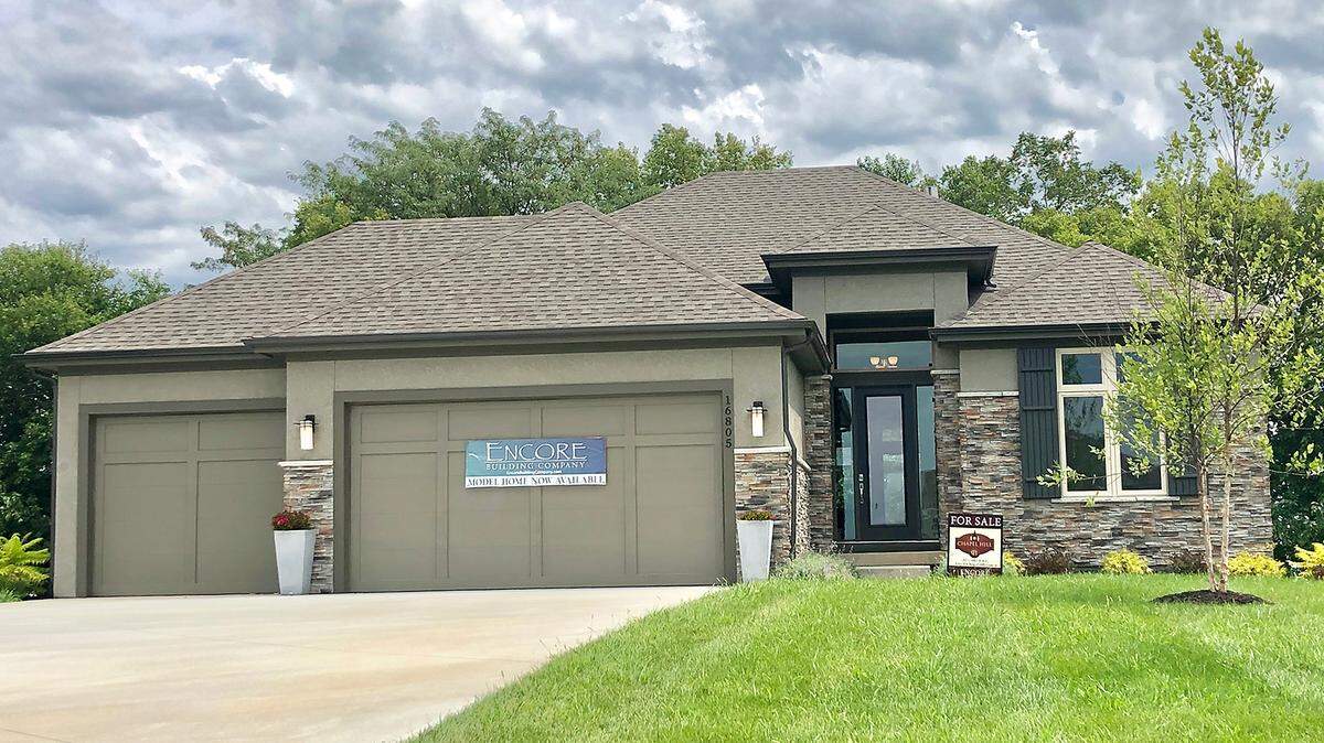 The award-winning Stanton reverse 1 ½-story at 16805 Bradshaw, built by Encore Homes by Casa Bella, features over 2,700 square feet, a covered deck, an east-backing shaded yard and 30-day delivery. The home is open today until 5 p.m. and priced at $539,950.