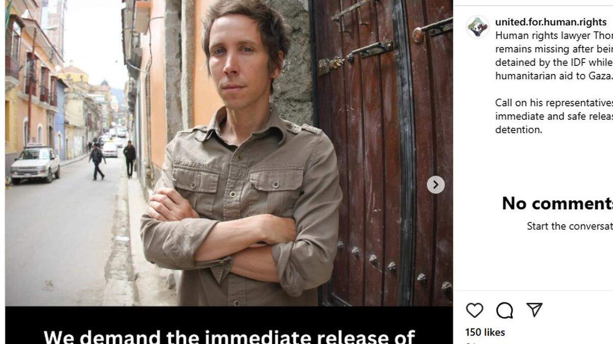 A nonprofit United For Human Rights calls for the release of Kansas Citian Thomas Becker Jr. from an Israeli prison. Becker, along with journalists, doctors and activists, were detained when they attempted to bring humanitarian aid into Gaza.