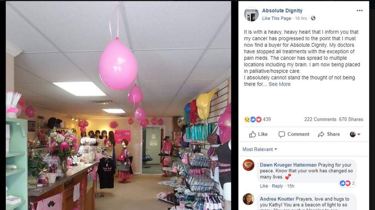 Absolute Dignity in Smithville, Missouri, needs a buyer.
