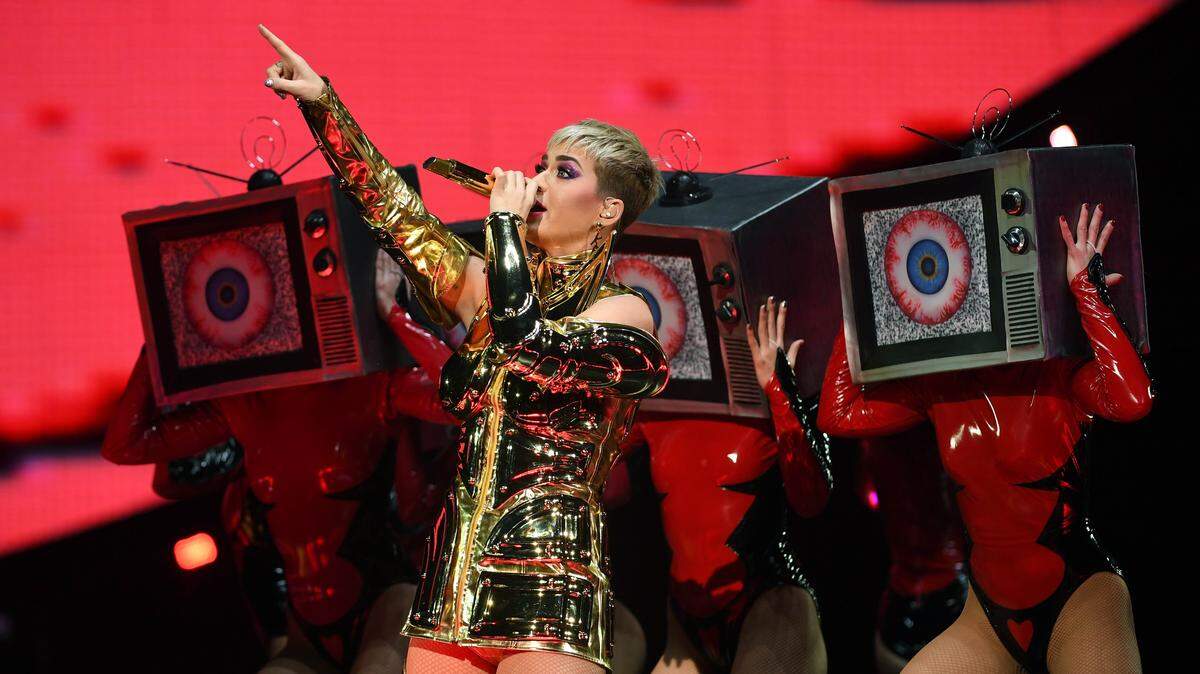 Katy Perry performed in 2017 in Miami on her most recent concert tour. The embroiled pop star will perform in Kansas City on her Lifetimes Tour on May 10.
