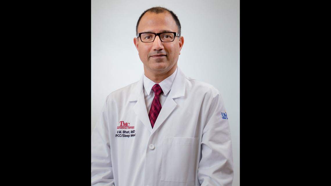 Dr. Abid Bhat, medical director of the Center for Sleep Health at Truman Medical Center, which has opened a second sleep lab at Stoney Creek Hotel in Independence.