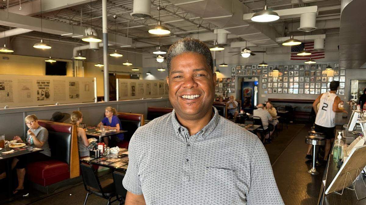 Henri Ewell, owner of Waldo Cafe in the former Neighborhood Cafe at 7531 Wornall Road.